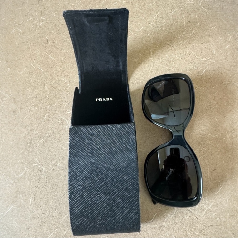 Prada Glossy Black Sunglasses